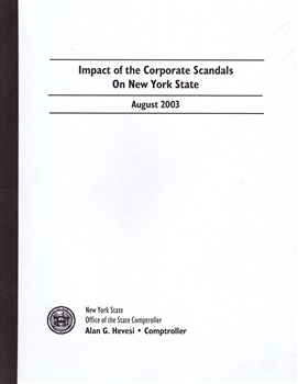 Impact of th Corporate Scandals on New York State by the State Comptroller