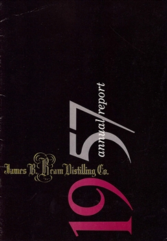 1957 James B. Beam Distilling Co. (Jim Beam) Annual Report