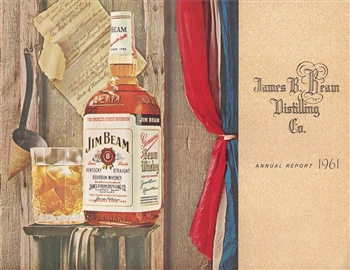 1961 James B. Beam Distilling Co. (Jim Beam) Annual Report