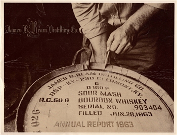 1963 James B. Beam Distilling Co. (Jim Beam) Annual Report