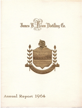 1964 James B. Beam Distilling Co. (Jim Beam) Annual Report