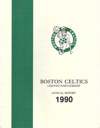 1990 Boston Celtics Annual Report