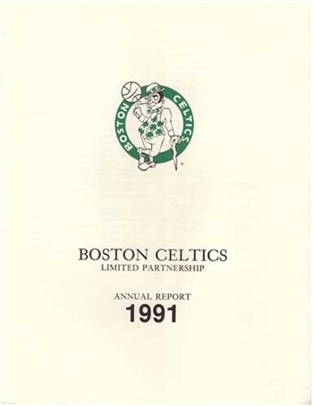 1991 Boston Celtics Annual Report