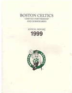 1999 Boston Celtics Annual Report