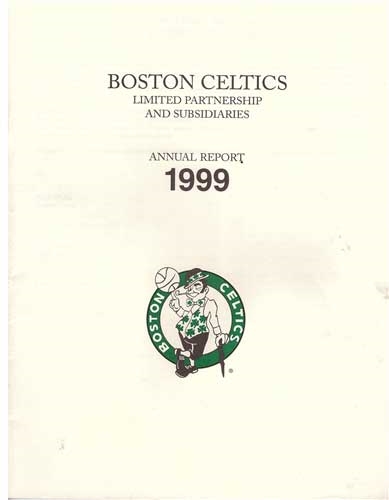 1999 Boston Celtics Annual Report