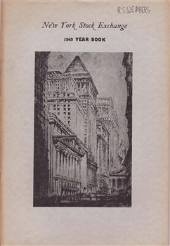 1949 New York Stock Exchange (NYSE) Year Book
