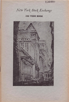 1950 New York Stock Exchange (NYSE) Year Book