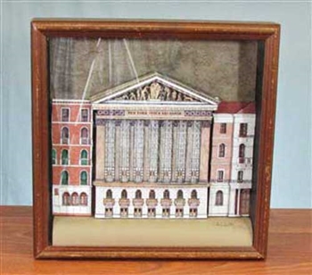 New York Stock Exchange (NYSE) Shadow Box