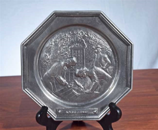 1970s NYSE Buttonwood Agreement Plate