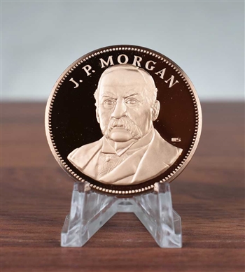 1973 JPMorgan Bonze Coin -  Medal