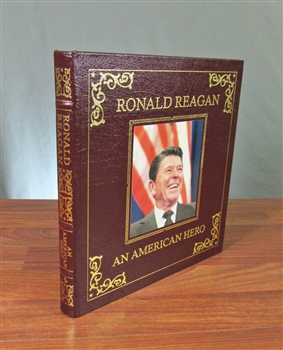 Ronald Reagan - An American Hero - Leatherbound