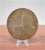 New York Stock Exchange Bull & Bear Medallion -Bronze