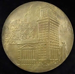 RARE 1922 NYSE Commemorative Medal