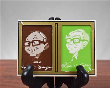 Warren Buffett & Charlie Munger Playing Cards Set