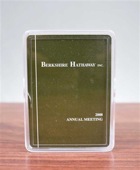 2008 Berkshire Hathaway - Deck of Playing Cards