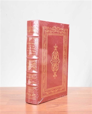 Democracy - Signed by Condoleezza Rice - Easton Press - Leatherbound  - Mint