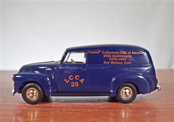 Lionel Collectors Club Bank - Vintage GMC Panel Truck Bank