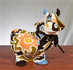 Colorful Bull Coin Bank - Vintage Bank