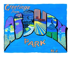 Gregory Attontio - Greetings From Asbury Park Blue
