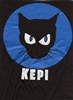 Kepi Cat Tshirt BLUE Women's Medium