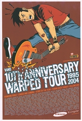 Warped Tour  2004 Poster