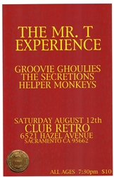 MTX/Groovie Ghoulies at Club Retro Poster