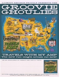 Groovie Ghoulies Travels With My Amp Poster
