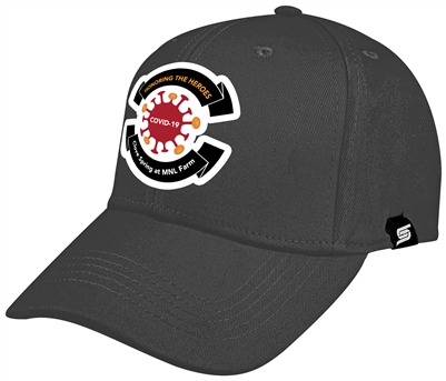 Team Baseball Cap with Color Covid-19 Honoring the Victims Logo