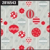 Graphic Ornaments Silver Wholesale Gift Wrap Special Promo