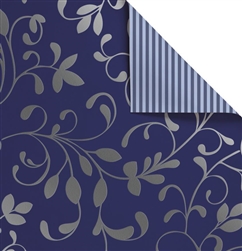 Miron Navy Wholesale Gift Wrap