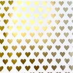 Golden Hearts Wholesale Packaging Gift Wrap