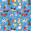 Party Dogs Gift Wrap
