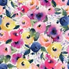 Watercolor Flowers Gift Wrap