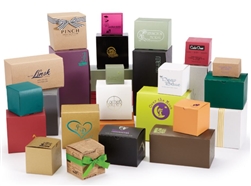 Solid Color And Metallic Tint Gift Boxes