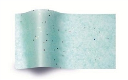 Aquamarine Gemstones Designer Printed Tissue