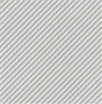 Silver Foil Embossed Diagonal Stripe Giftwrap