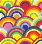 Rainbow Circles Gift Wrap