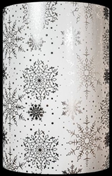 White Snowflakes Wholesale Gift Wrap Packaging