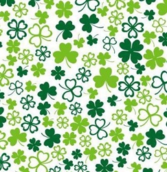 Hearts Of Clover Birthday Gift Wrap