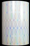 Zircon Holographic Metallized Gift Wrap