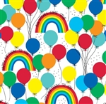 Rainbow Party Gift Wrap