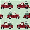 Plaid Truck Gift Wrap