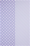 Lavender Dots & Stripe Reversible Wholesale Gift Wrap