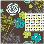 Floral Dots Double Sided Design Wholesale Gift Wrap Special Promo