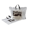 Deliver Safe Poly Peel And Seal Take Out Delivery Wholesale Take Out Bags