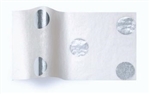 Silver Hot Spots Designer Printed Tissue