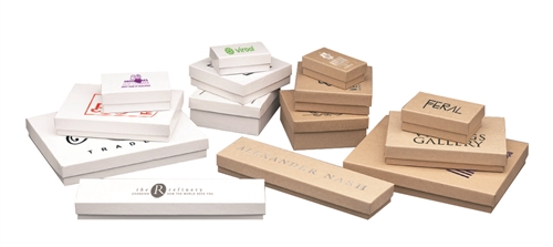 Natural Kraft Wholesale Jewelry Boxes Packaging IPG Dallas Texas