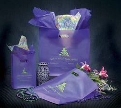 Grape Colored Frosted Bags