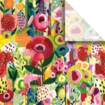 Floral Collage Designer Wholesale Packaging Tissue