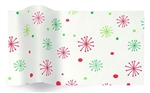 Seasons Greetings Snowflakes Wholesale Designer Printed Tissue